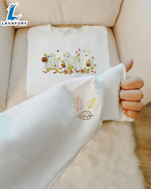 Winnie The Pooh Embroidered Sweatshirt For Man And Women