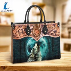 Wolf Leather Style Leather Bag…