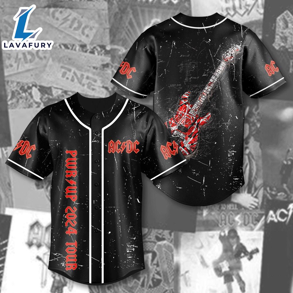 ACDC 3D Shirt Baseball Jersey ACDC 3D Shirt Baseball Jersey