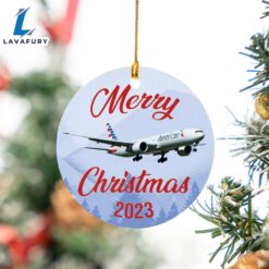 American Airlines Boeing 777-300ER Merry…