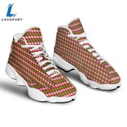 Argyle Christmas Themed Print Pattern…