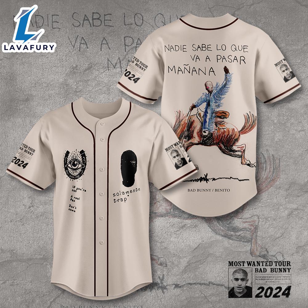 Bad Bunny Baseball Jersey Bad Bunny Baseball Jersey