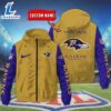 Baltimore Ravens Custom Name Outdoor Jacket
