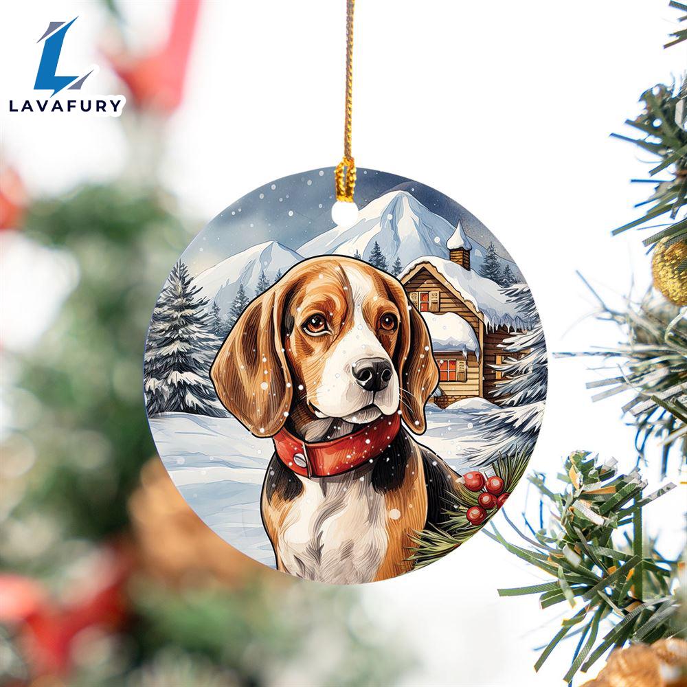 Beagle Ceramic Ornament For Fans Beagle Ceramic Ornament For Fans