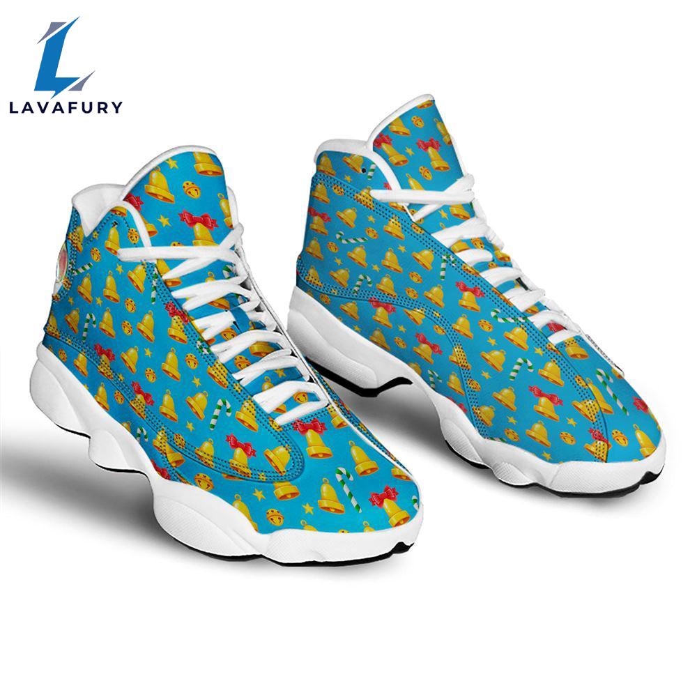 Bells Merry Christmas Print Pattern Jd13 Shoes For Men Women Gift Xmas Bells Merry Christmas Print Pattern Jd13 Shoes For Men Women Gift Xmas