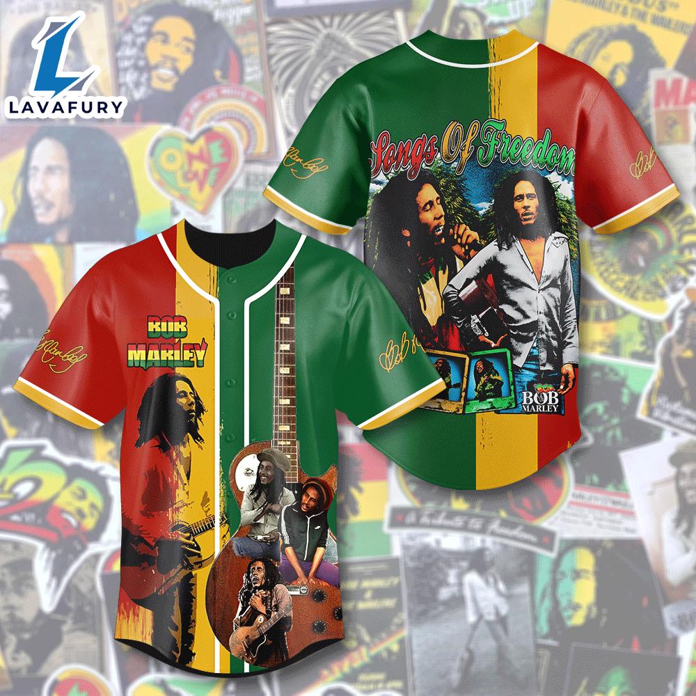 Bob Marley Baseball Jersey Bob Marley Baseball Jersey