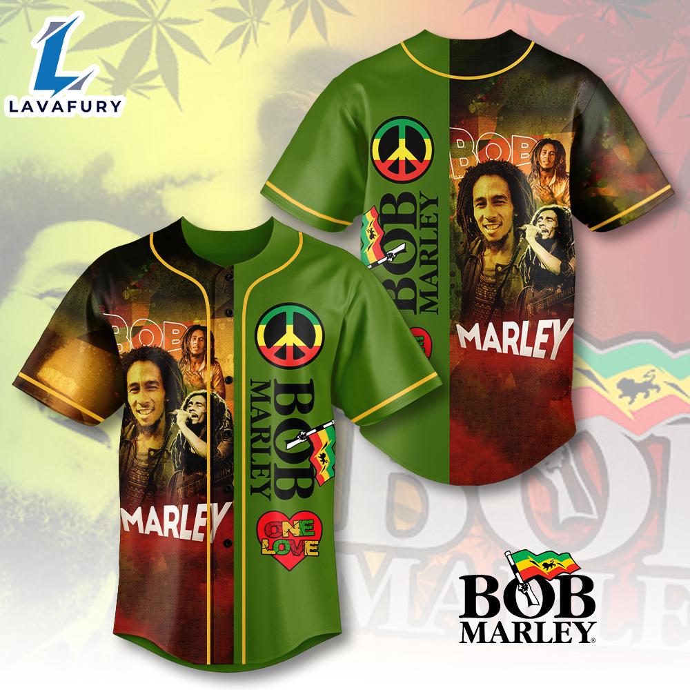 Bob Marley Baseball Jersey  Gift For Fans Bob Marley Baseball Jersey  Gift For Fans