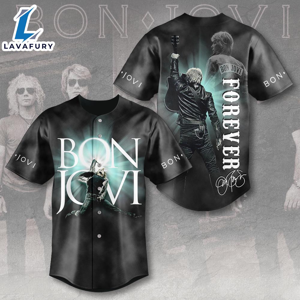 Bon Jovi Baseball Jersey  Gift For Fans Bon Jovi Baseball Jersey  Gift For Fans