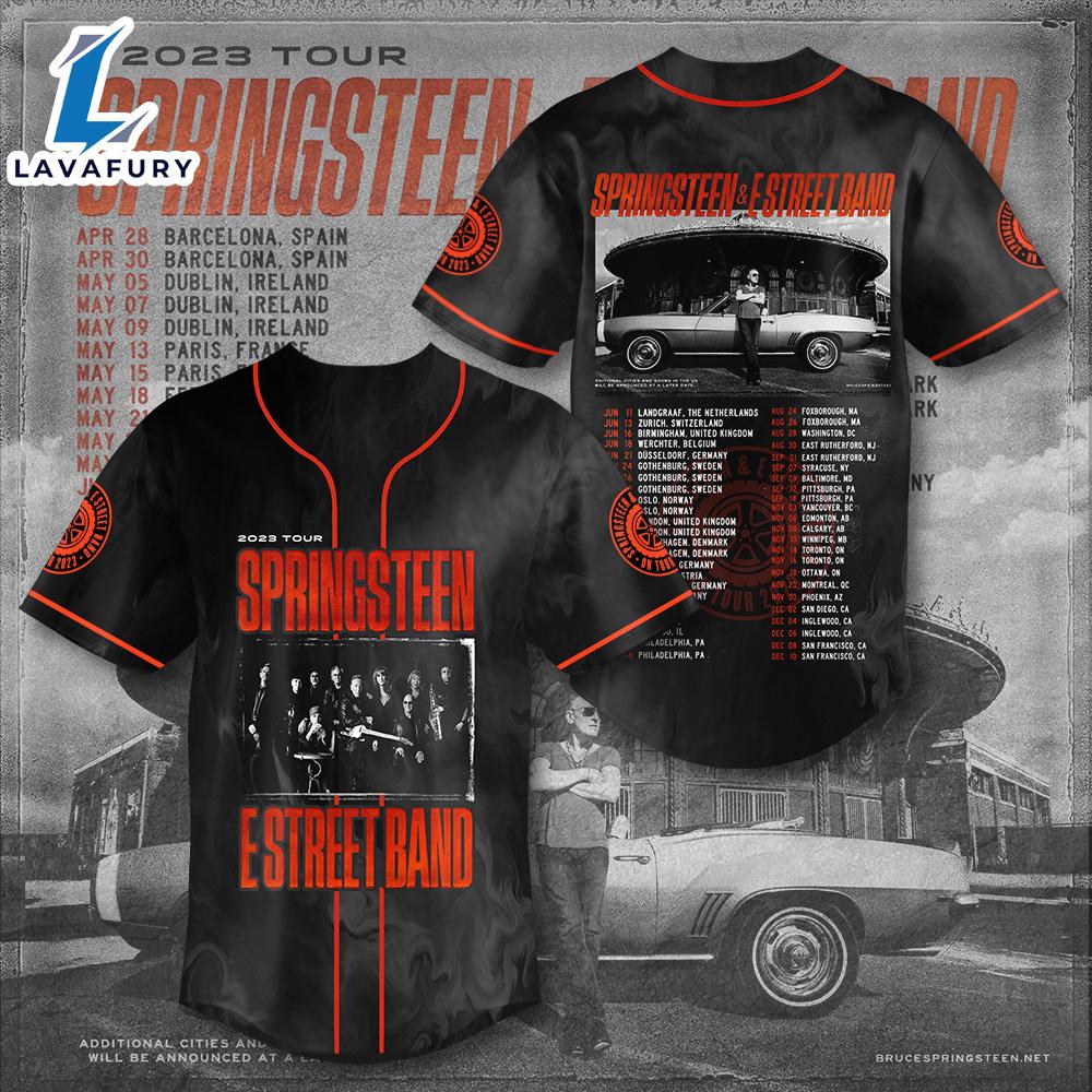 Bruce Springsteen Baseball Jersey Bruce Springsteen Baseball Jersey