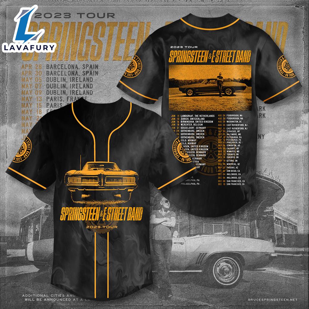 Bruce Springsteen Baseball Jersey  Gift For Fans Bruce Springsteen Baseball Jersey  Gift For Fans