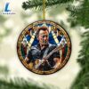Bruce Springsteen Fixed Shape 2-sided Acrylic Ornament - Christmas Day Ornament 3 Bruce Springsteen Fixed Shape 2-sided Acrylic Ornament