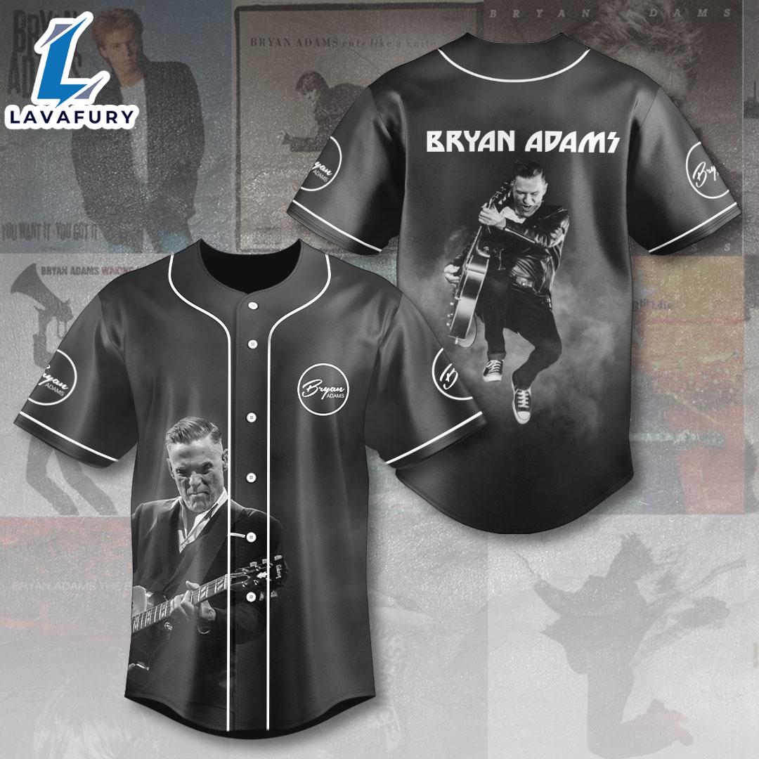 Bryan Adams Baseball Jersey  Gift For Fans Bryan Adams Baseball Jersey  Gift For Fans