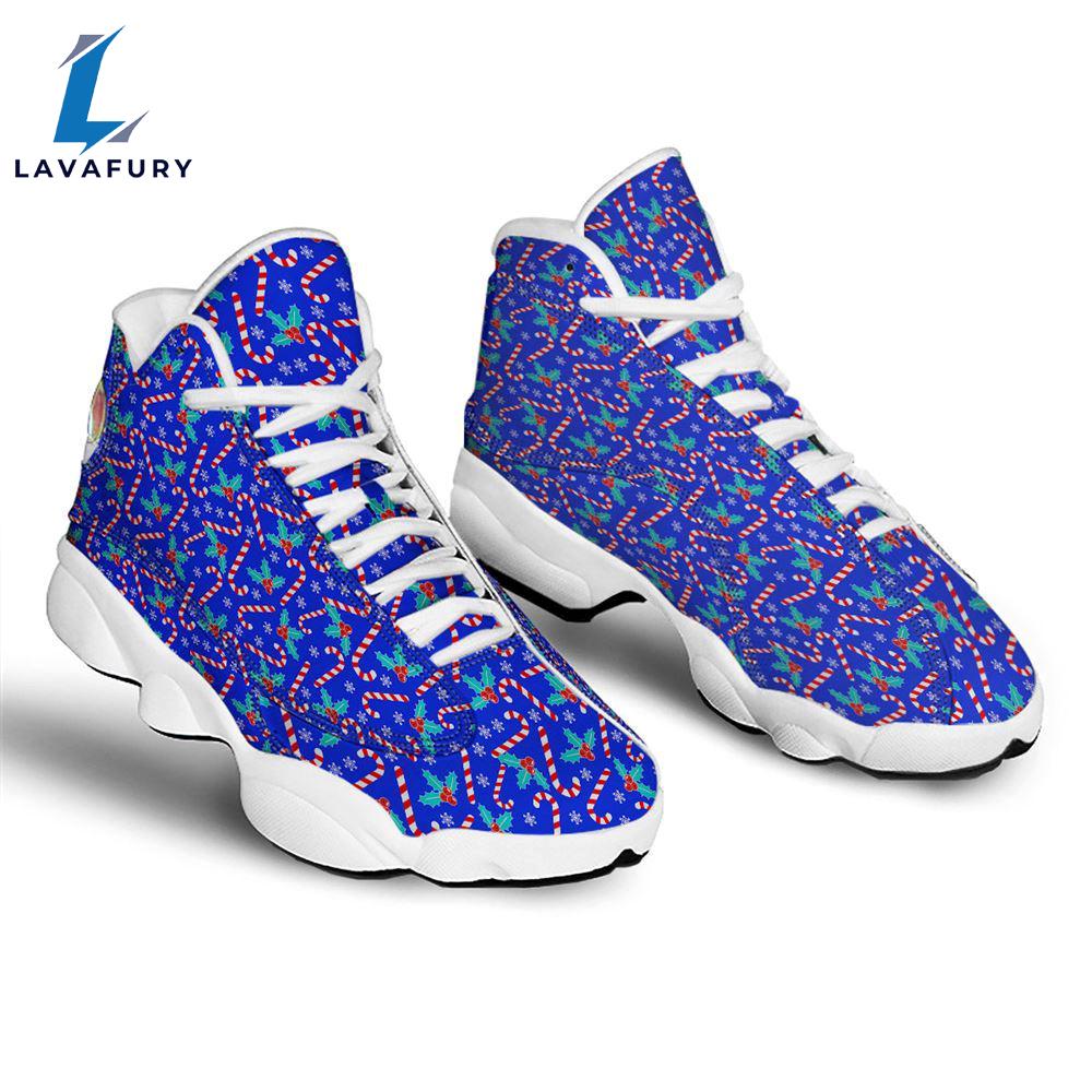 Candy And Christmas Berry Print Pattern Jd13 Shoes For Men Women Gift Xmas Candy And Christmas Berry Print Pattern Jd13 Shoes For Men Women Gift Xmas