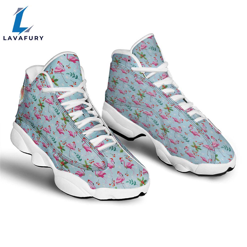 Christmas Flamingo Pink Print Pattern Jd13 Shoes For Men Women Gift Xmas Christmas Flamingo Pink Print Pattern Jd13 Shoes For Men Women Gift Xmas