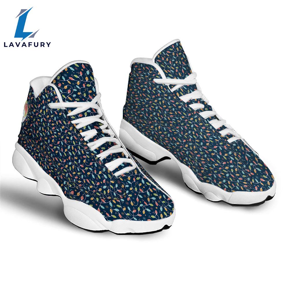 Christmas Lights Colorful Print Jd13 Shoes For Men Women Gift Xmas Christmas Lights Colorful Print Jd13 Shoes For Men Women Gift Xmas
