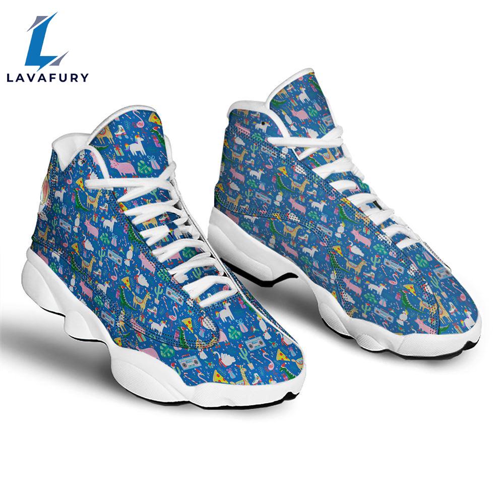 Christmas Party Funny Animals Print Pattern Jd13 Shoes For Men Women Gift Xmas Christmas Party Funny Animals Print Pattern Jd13 Shoes For Men Women Gift Xmas