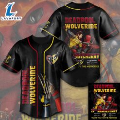 Deadpool x Wolverine Baseball Jersey… Deadpool x Wolverine Baseball Jersey…