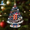 Detroit Tigers Custom Shape Clear 1-sided Acrylic Ornament - Christmas Day Ornament 2 Detroit Tigers Custom Shape Clear 1-sided Acrylic Ornament