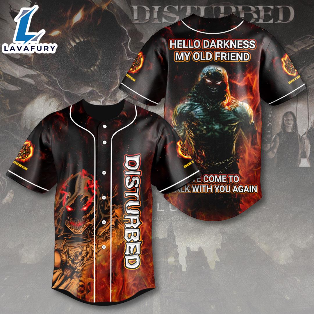 Disturbed Baseball Jersey  Gift For Fans Disturbed Baseball Jersey  Gift For Fans