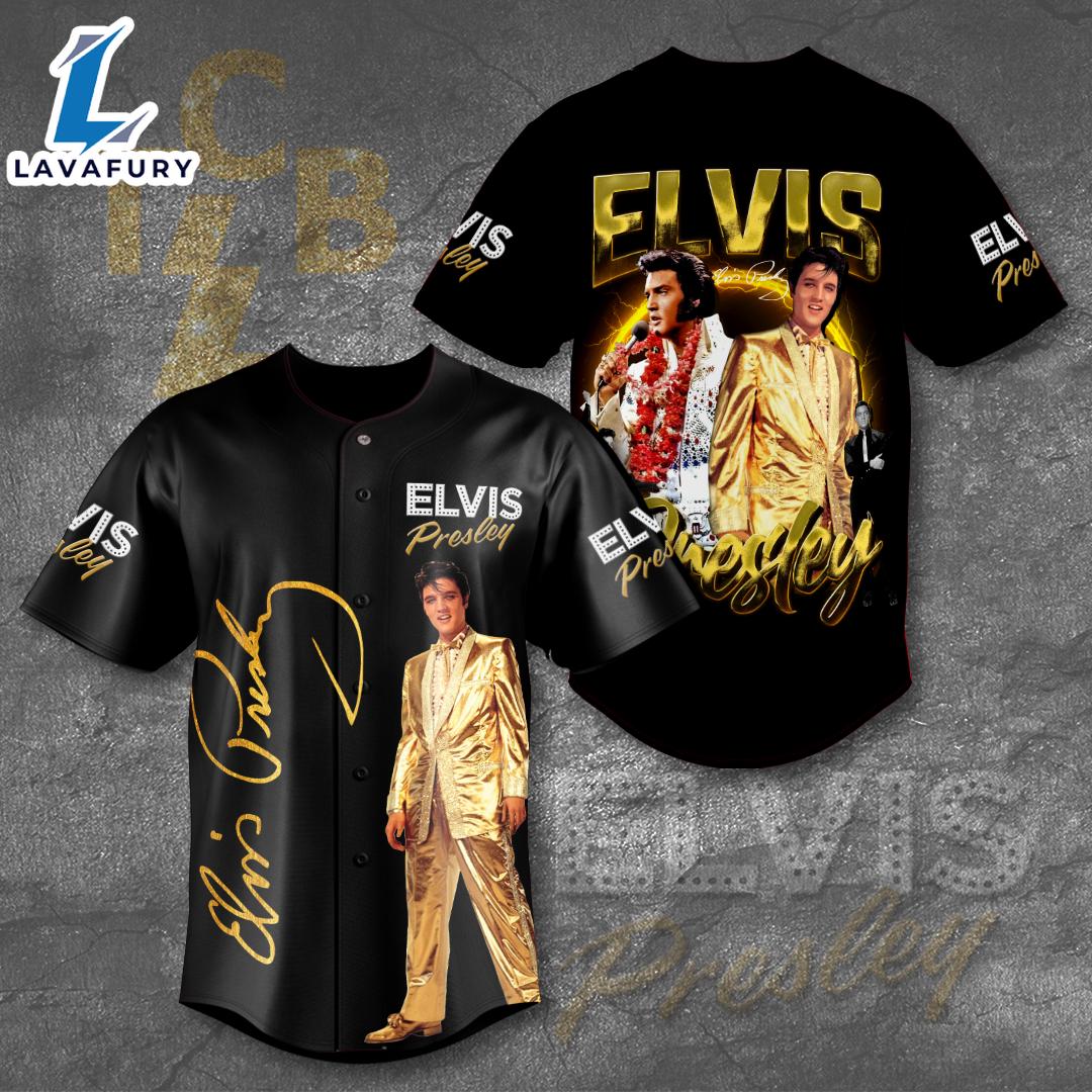 Elvis Presley Baseball Jersey  Gift For Fans Elvis Presley Baseball Jersey  Gift For Fans