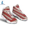 Festive Christmas Knitted Print Pattern Jd13 Shoes For Men Women