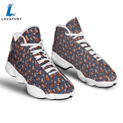 Fox Christmas Print Pattern Jd13 Shoes For Men Women  Gift Xmas