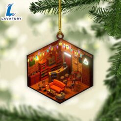 Friends Decor Christmas Acrylic Ornament…