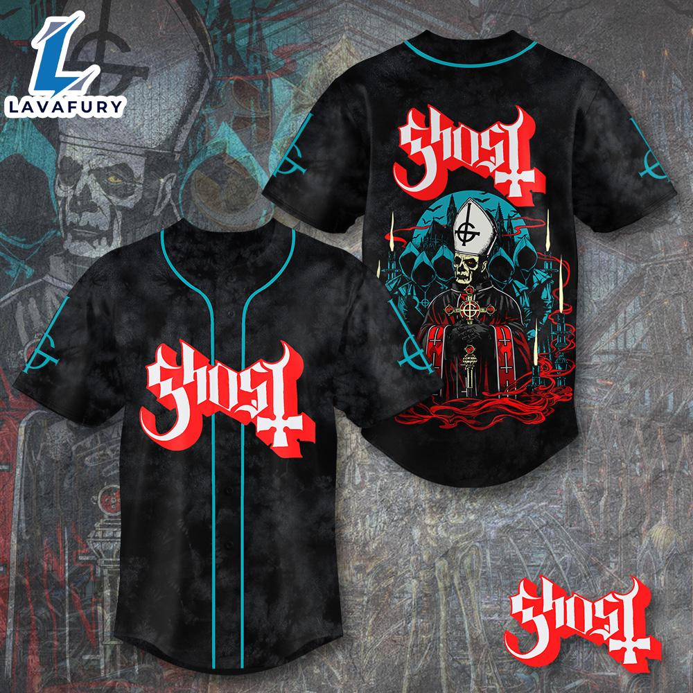 Ghost Band Baseball Jersey  Gift For Fans Ghost Band Baseball Jersey  Gift For Fans