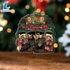Ghost Band Custom Shape Clear 1-sided Acrylic Ornament - Christmas Day Ornament 2 Ghost Band Custom Shape Clear 1-sided Acrylic Ornament