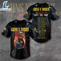 Guns N’ Roses Baseball Jersey… Guns N’ Roses Baseball Jersey…