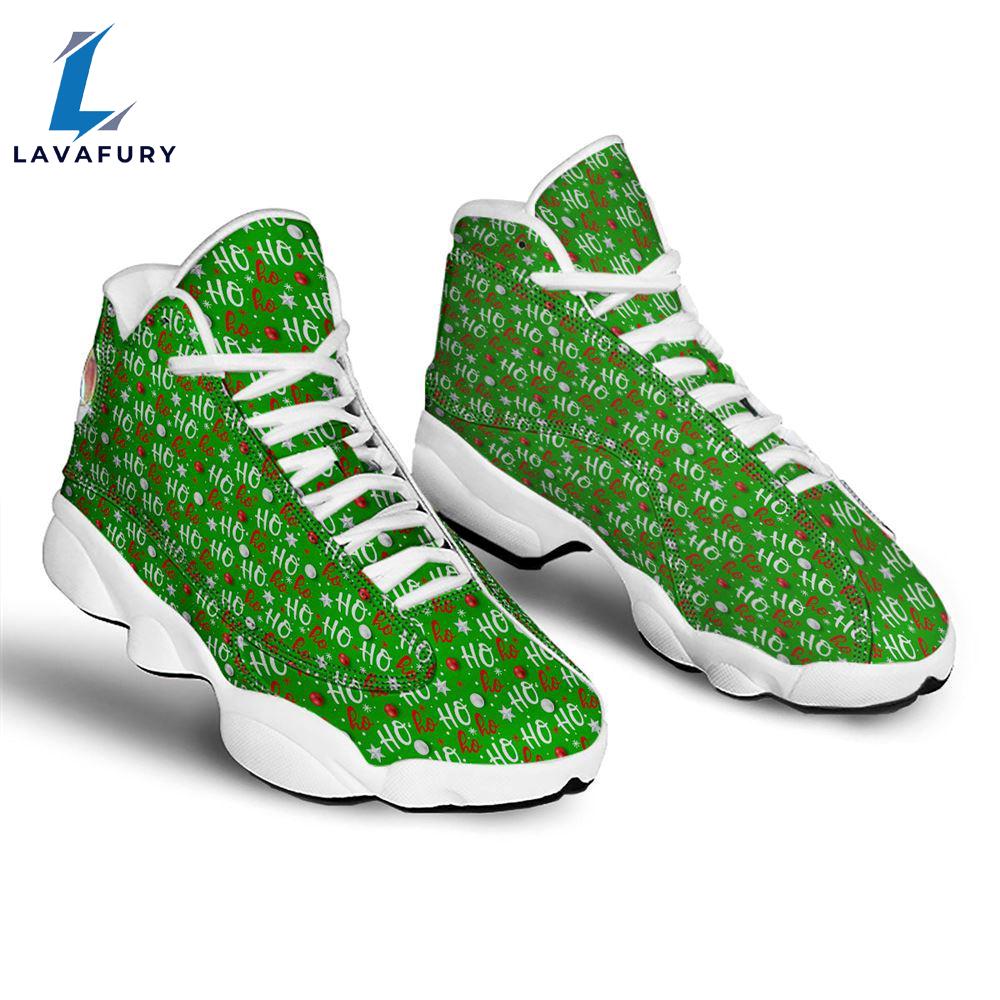 Ho Ho Christmas Santa Print Pattern Jd13 Shoes For Men Women Gift Xmas Ho Ho Christmas Santa Print Pattern Jd13 Shoes For Men Women Gift Xmas