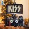 Kiss Band Acrylic Ornament, Christmas Ornament - Christmas Day Ornament 3 Kiss Band Acrylic Ornament, Christmas Ornament