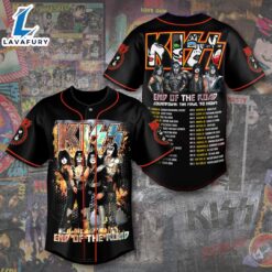 Kiss Band Baseball Jersey