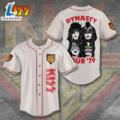 Kiss Band Baseball Jersey Gift… Kiss Band Baseball Jersey Gift…
