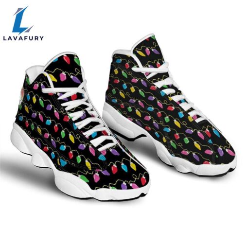 Lights Christmas Pixel Print Pattern Jd13 Shoes For Men Women  Gift Xmas