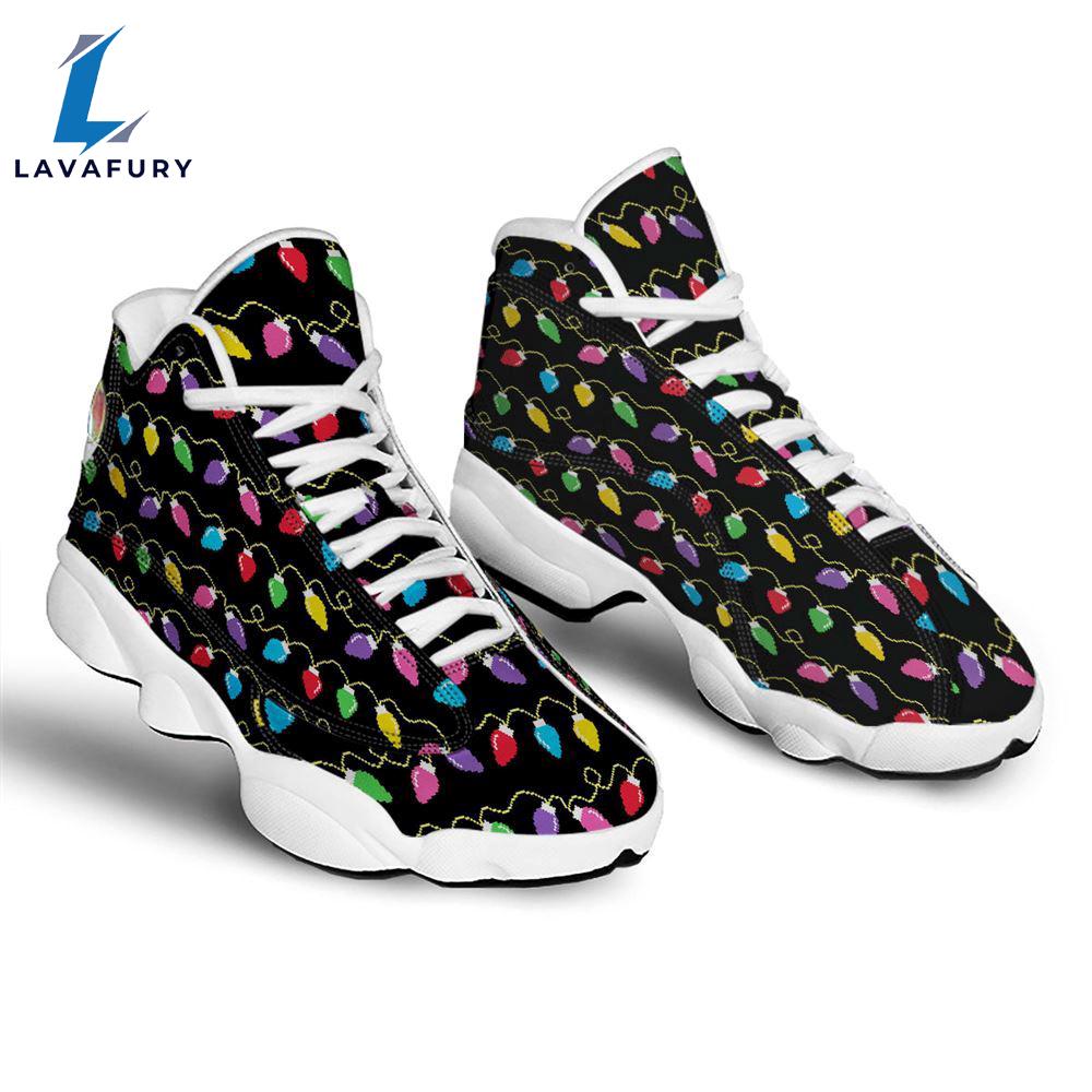 Lights Christmas Pixel Print Pattern Jd13 Shoes For Men Women Gift Xmas Lights Christmas Pixel Print Pattern Jd13 Shoes For Men Women Gift Xmas