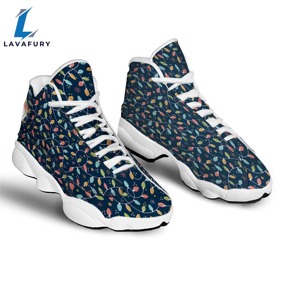 Lights Merry Christmas Print Pattern Jd13 Shoes For Men Women Gift Xmas Lights Merry Christmas Print Pattern Jd13 Shoes For Men Women Gift Xmas