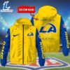 Los Angeles Rams Custom Name Outdoor Jacket For Fans 3 Los Angeles Rams Custom Name Outdoor Jacket