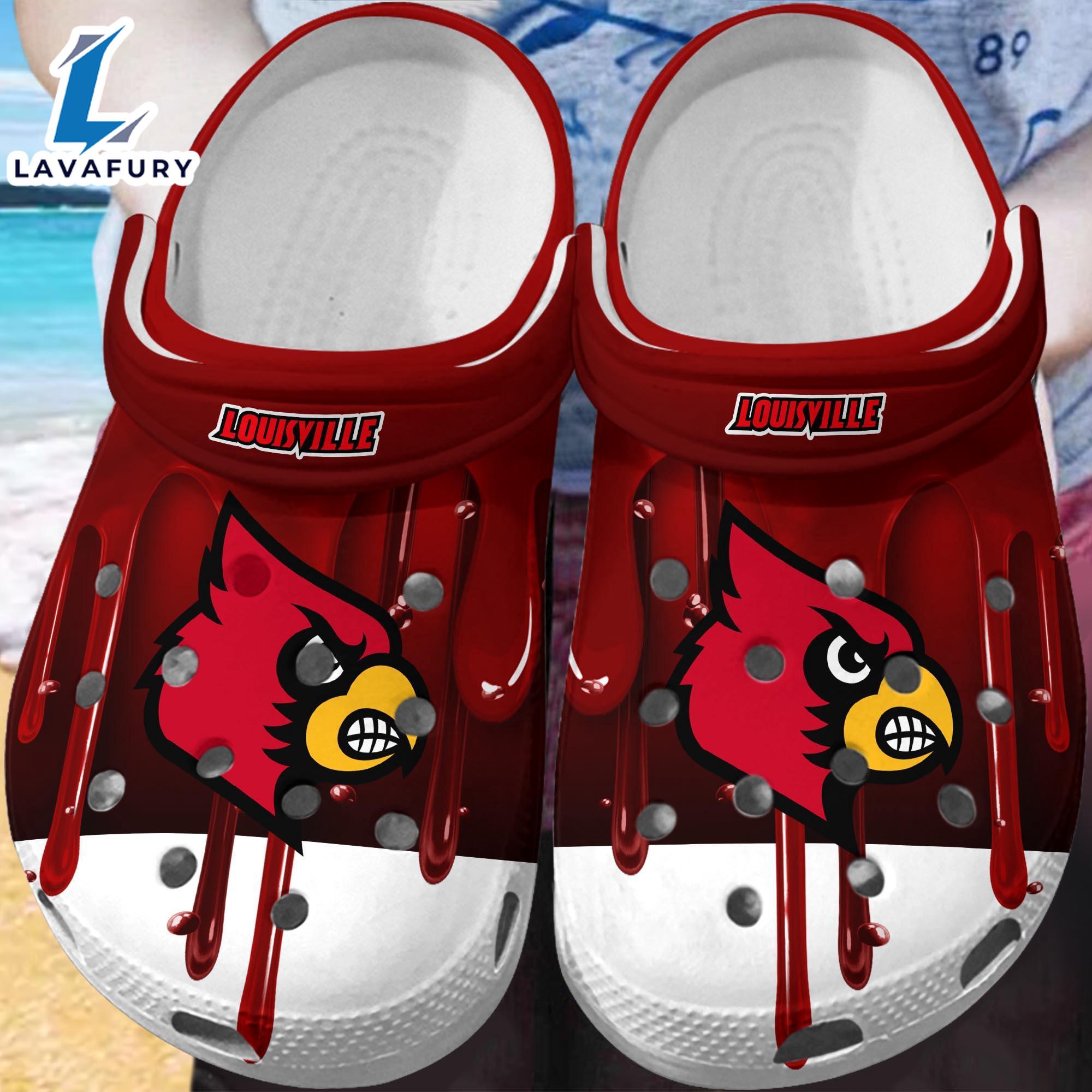 Louisville Cardinals Crocs New For This Season Trending  Gift Xmas Louisville Cardinals Crocs New For This Season Trending  Gift Xmas