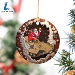 M2A3 Bradley Christmas Ceramic Ornament…