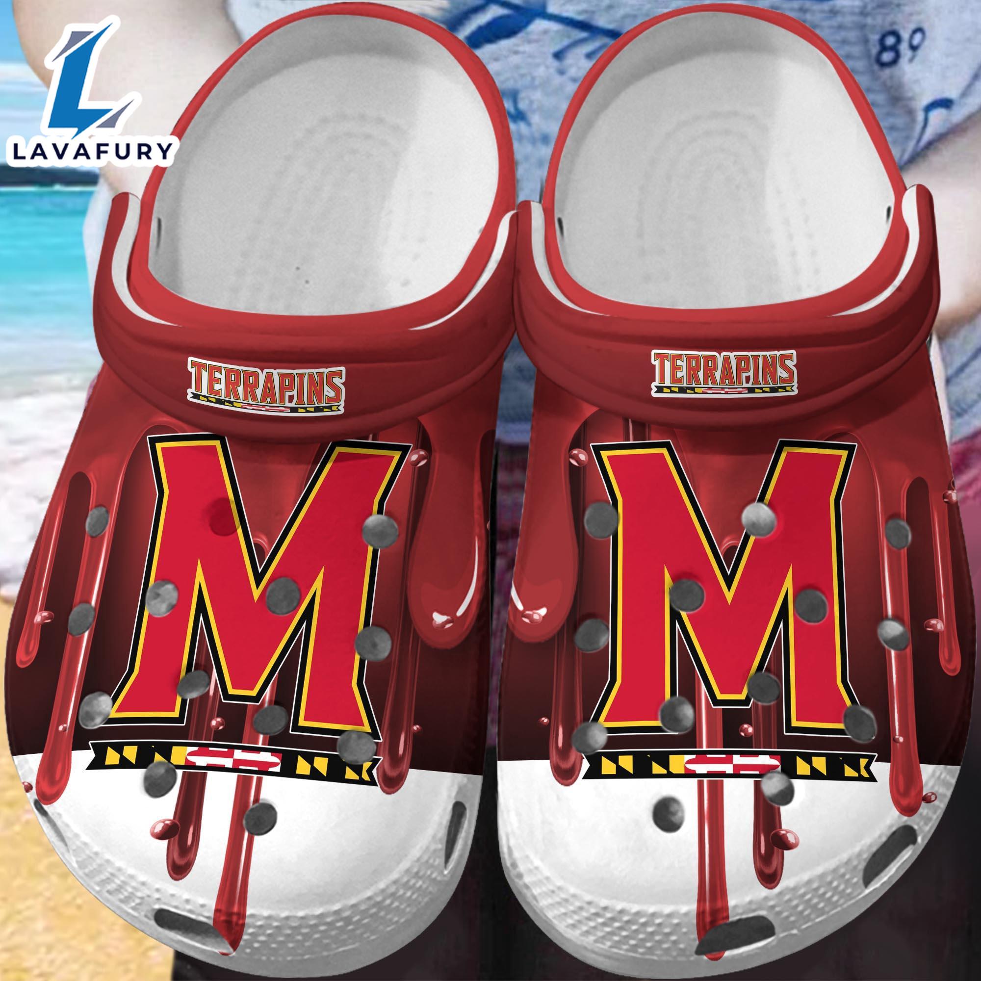 Maryland Terrapins Crocs New For This Season Trending  Gift Xmas Maryland Terrapins Crocs New For This Season Trending  Gift Xmas