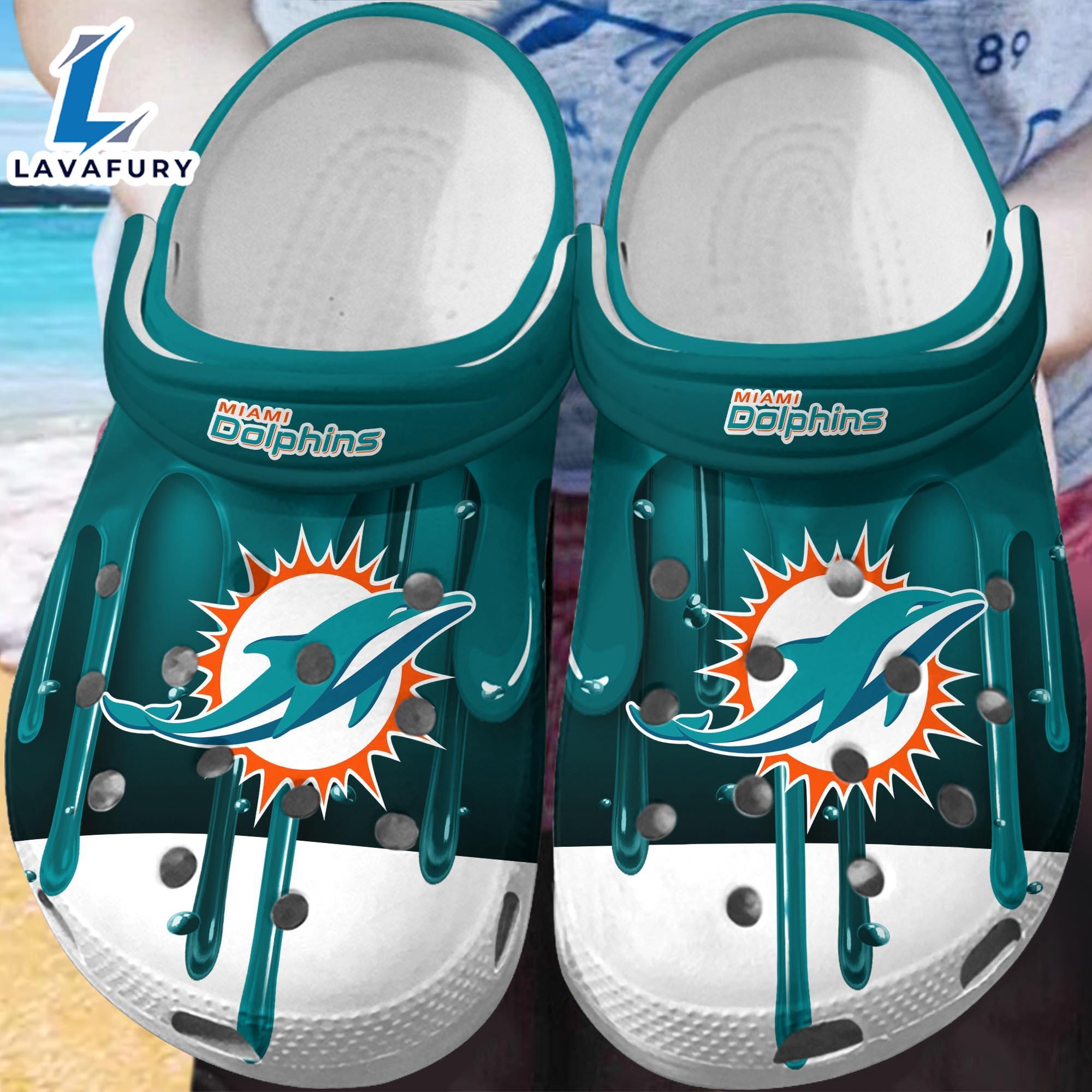 Miami Dolphins Crocs New For This Season Trending  Gift Xmas Miami Dolphins Crocs New For This Season Trending  Gift Xmas