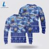 Navy USS Freedom (LCS-1) Christmas Sweater 3D