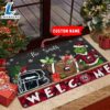 NCAA Northern Illinois Huskies Grinch Christmas Welcome Football Doormat - Custom Name Gift Xmas 3 NCAA Northern Illinois Huskies Grinch Christmas Welcome Football Doormat - Custom Name
