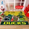 NCAA Oregon Ducks Grinch And Max Christmas Welcome Football Doormat - Custom Name Gift Xmas 2 NCAA Oregon Ducks Grinch And Max Christmas Welcome Football Doormat - Custom Name