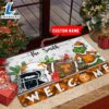 NCAA Tennessee Volunteers Grinch Christmas Welcome Football Doormat - Custom Name Gift Xmas 2 NCAA Tennessee Volunteers Grinch Christmas Welcome Football Doormat - Custom Name