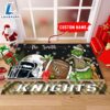 NCAA UCF Knights Grinch And Max Christmas Welcome Football Doormat - Custom Name Gift Xmas 2 NCAA UCF Knights Grinch And Max Christmas Welcome Football Doormat - Custom Name