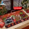 NCAA Virginia Tech Hokies Grinch Christmas Welcome Football Doormat - Custom Name Gift Xmas 3 NCAA Virginia Tech Hokies Grinch Christmas Welcome Football Doormat - Custom Name