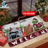 NCAA Washington State Cougars Grinch Christmas Welcome Football Doormat - Custom Name Gift Xmas 2 NCAA Washington State Cougars Grinch Christmas Welcome Football Doormat - Custom Name