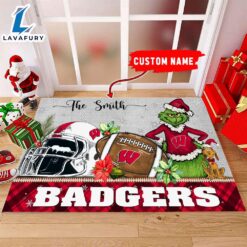 NCAA Wisconsin Badgers Grinch And…
